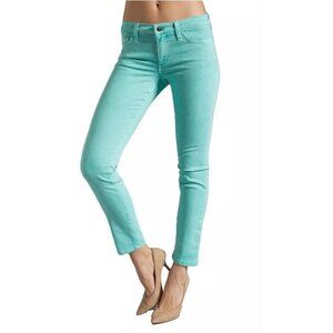 JOE'S JEAN 27 Aqua Blue Skinny Ankle Jeans